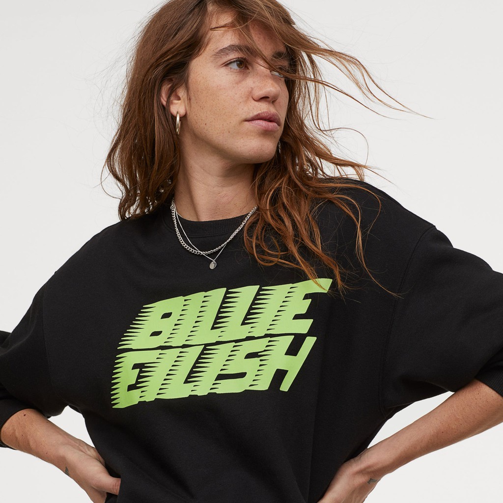 Jual [BEST SELLER] Crewneck Sweater hnm Hu0026M Billie Eilish Original RARE |  Shopee Indonesia