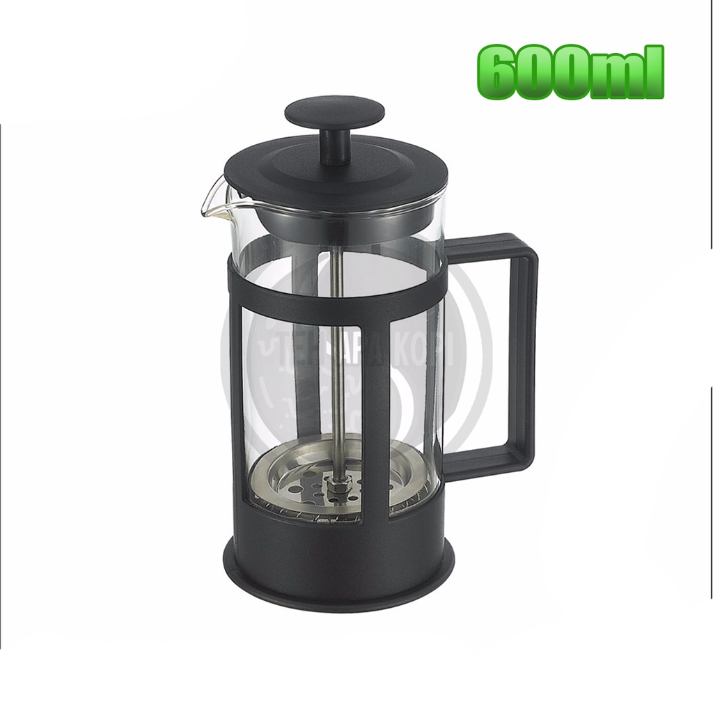 Jual DUOLVQI FRENCH PRESS COFFEE TEA MAKER POT ALAT KOPI TEH MANUAL