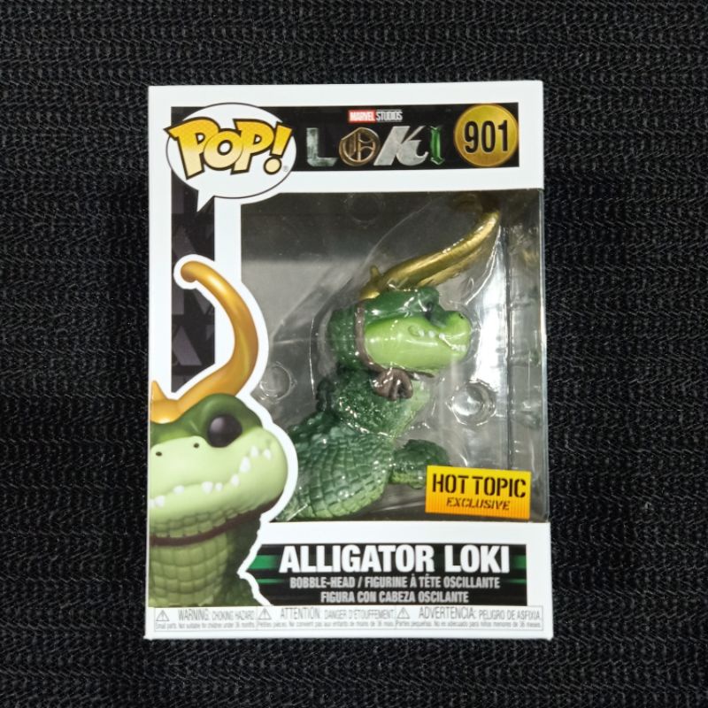 POP! Marvel : Loki Alligator – Exclusivité Hot Topic – Figurine Vinyl 9,5 Cm – Édition Limitée