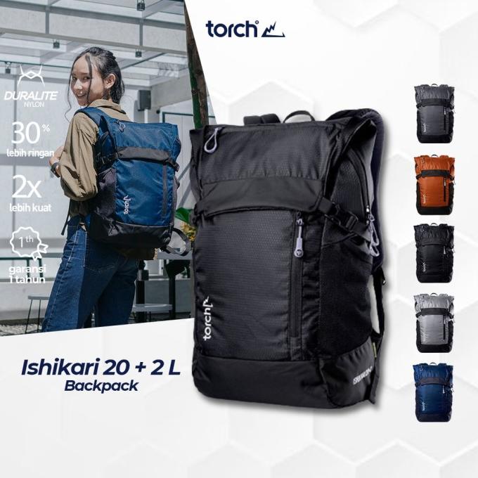 Jual Tas Ransel Backpack L Torch Ishikari Tas Punggung Tas Kerja Shopee Indonesia