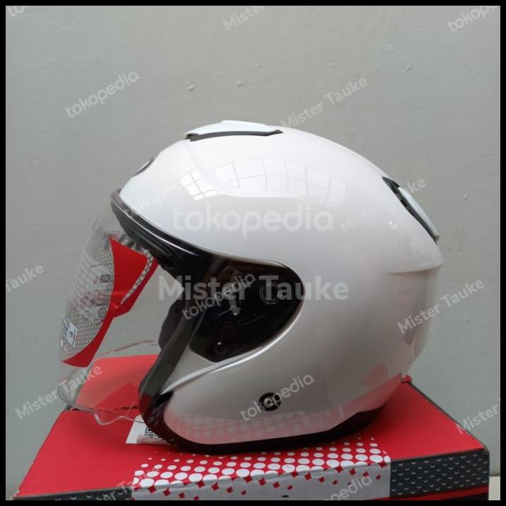 Jual Helm Kyt Kyoto Putih Solid/White Original Shopee Indonesia