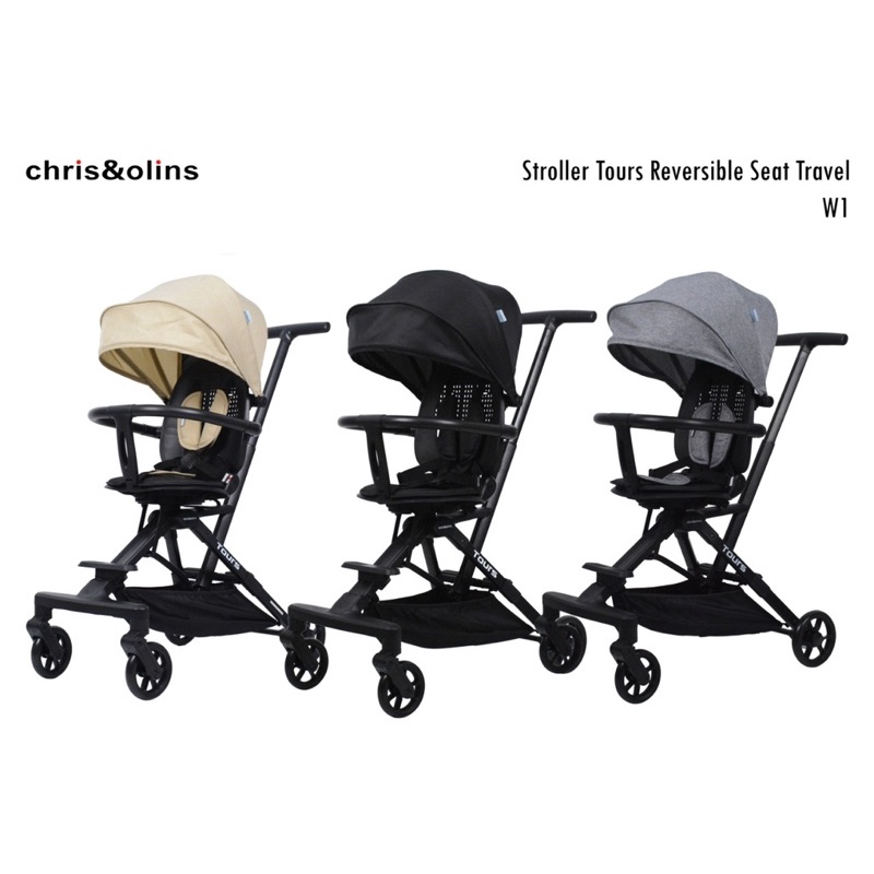 Jual Stroller ChrisOlins W1 Tours Rotate Rider / Labeille 818 Stroller