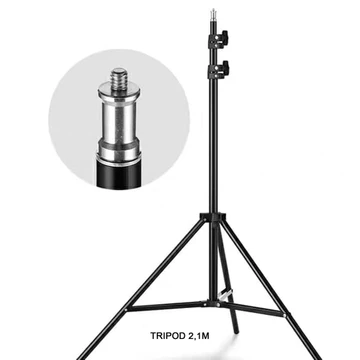 Tripod Hp Kamera Universal 2.1M Multifungsi Stand For Konten Lampu Studio Ringlight