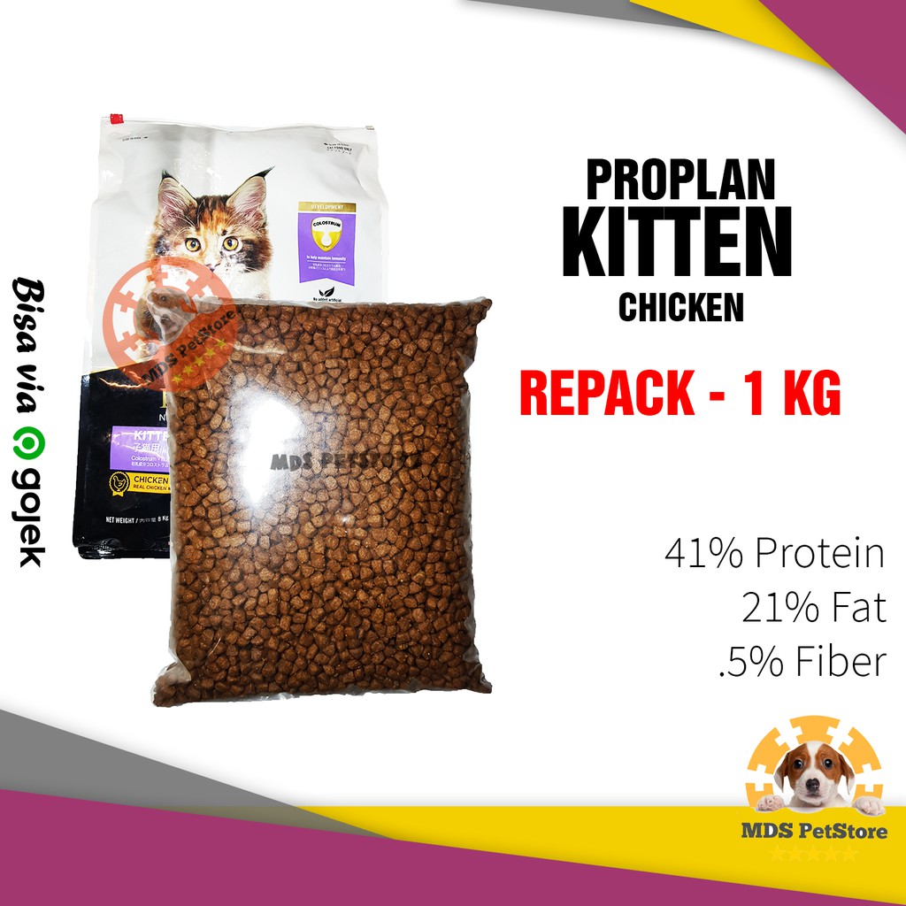 Harga pro plan kitten repack best sale