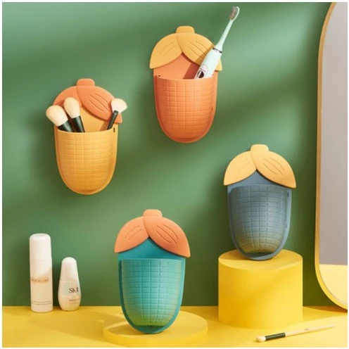 Rak Gantungan Tempel Dinding / Tempat Sikat Gigi Odol Model Jagung/Tempat Odol | AutoStock