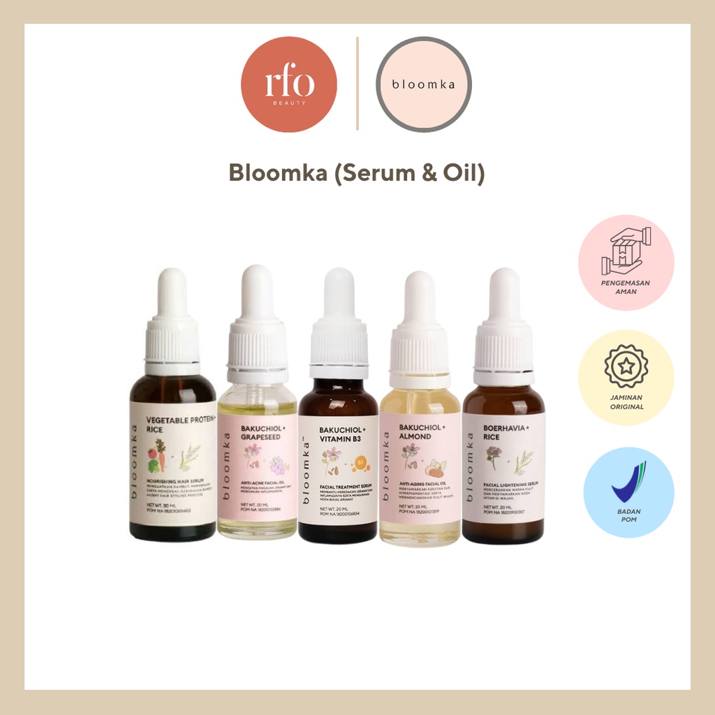 Jual Bloomka (Serum & Oil) | Shopee Indonesia