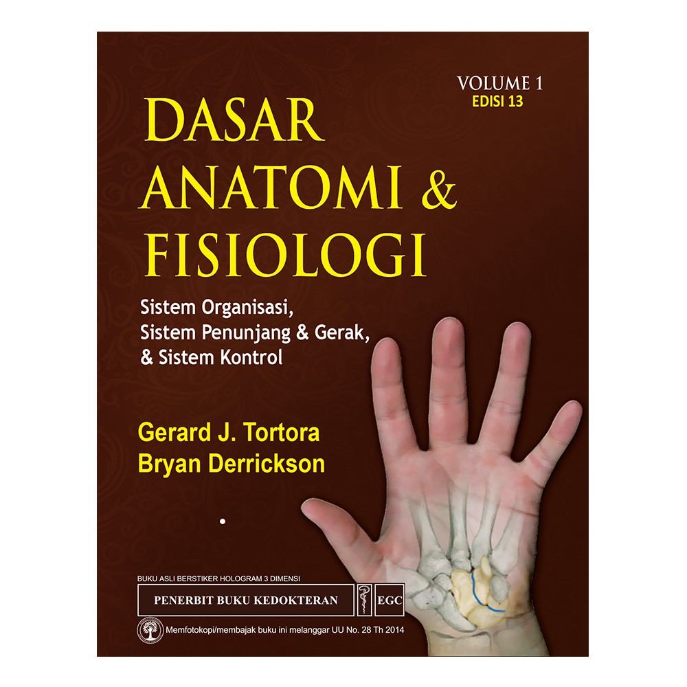 Jual Buku Anfis ORI - Buku Dasar Anatomi & Fisiologi Volume 1 Edisi 13 ...