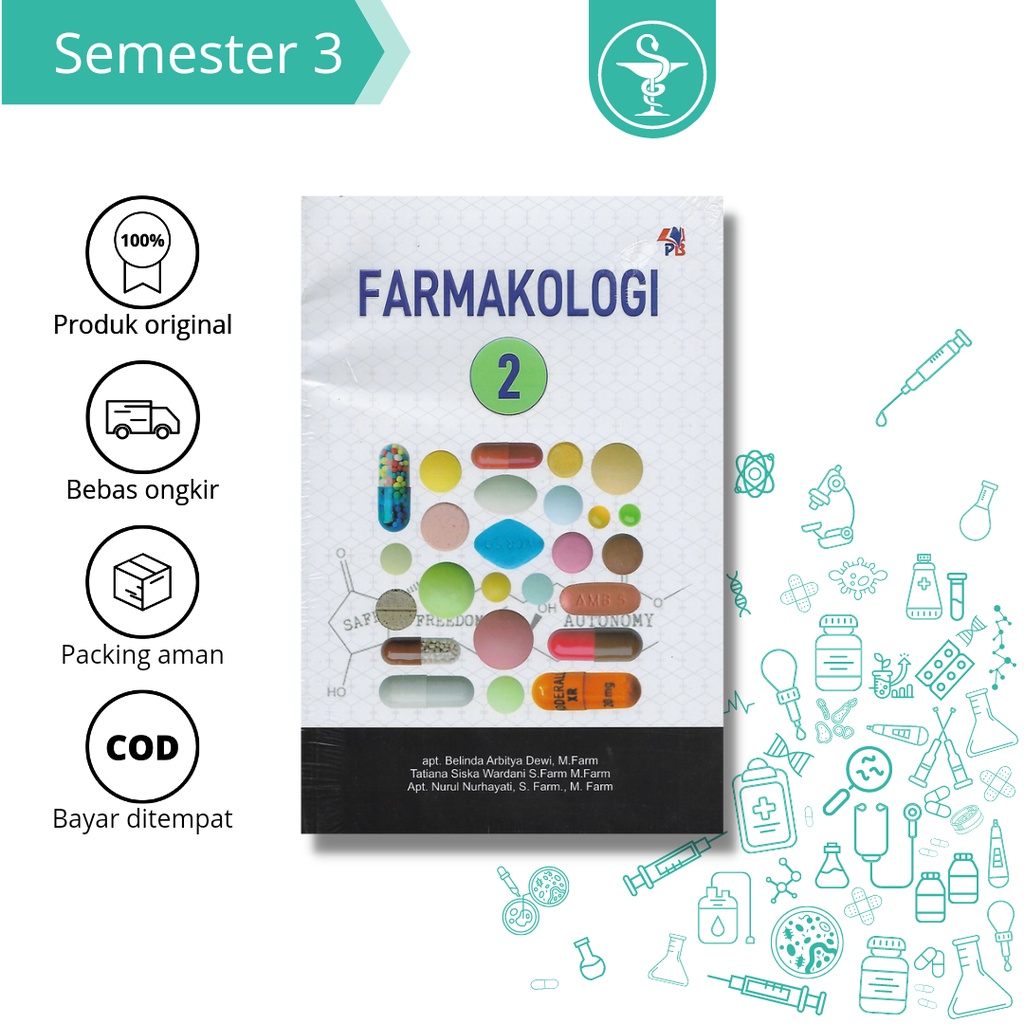 Jual Buku Farmasi | Farmakologi 2, Apt. Belinda Arbitya Dewi M.Farm ...