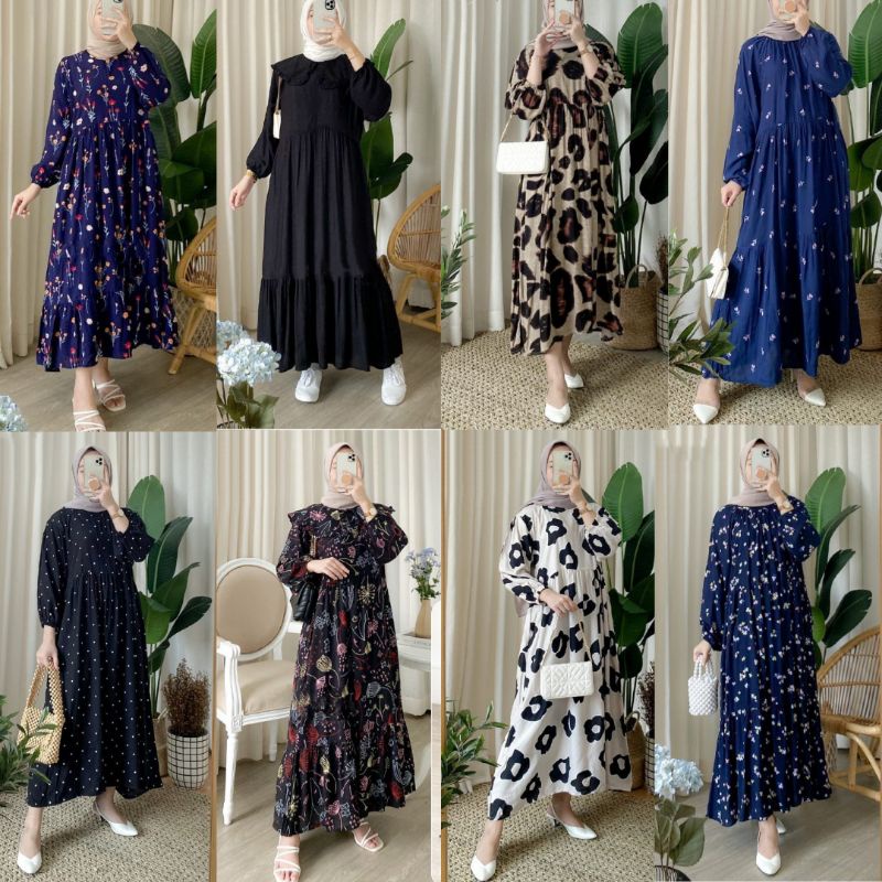 Midi best sale dress shopee