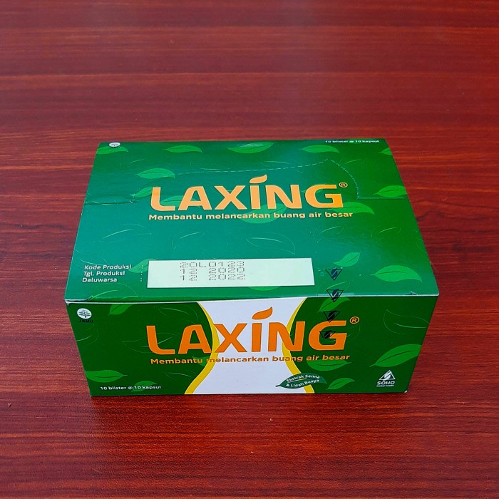 Jual Laxing Capsul BOX isi 100 (10 x10 ) | Shopee Indonesia