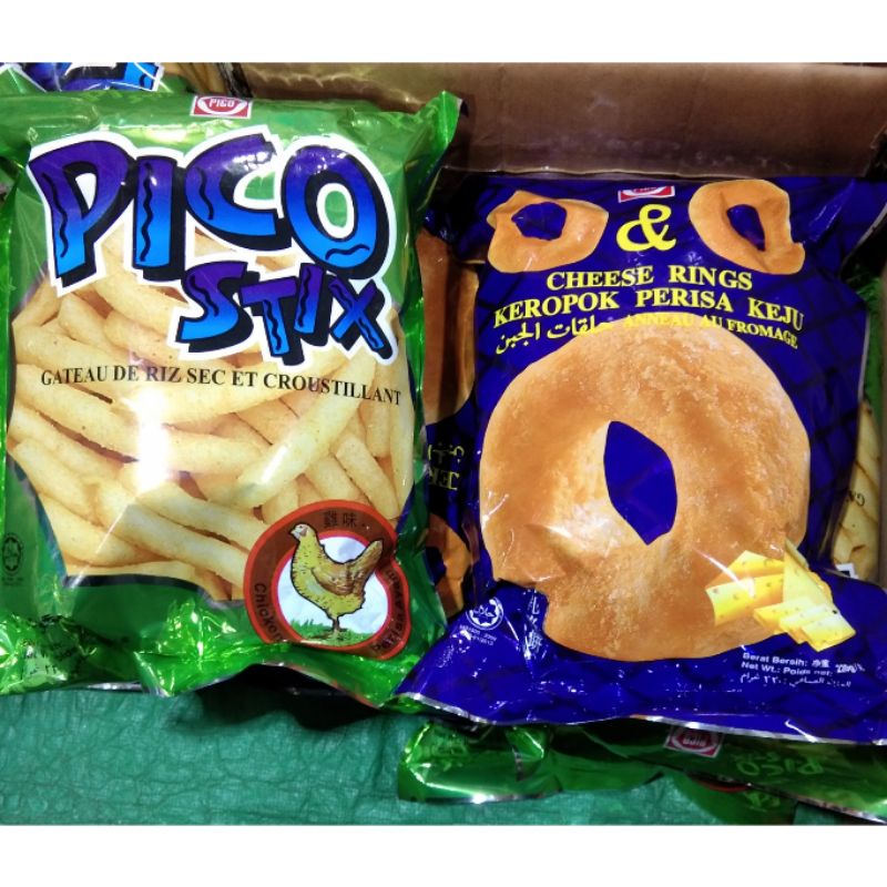 Jual Cheese Rings / Pico Stix Ayam / Snack Jadul / Snack Malaysia ...