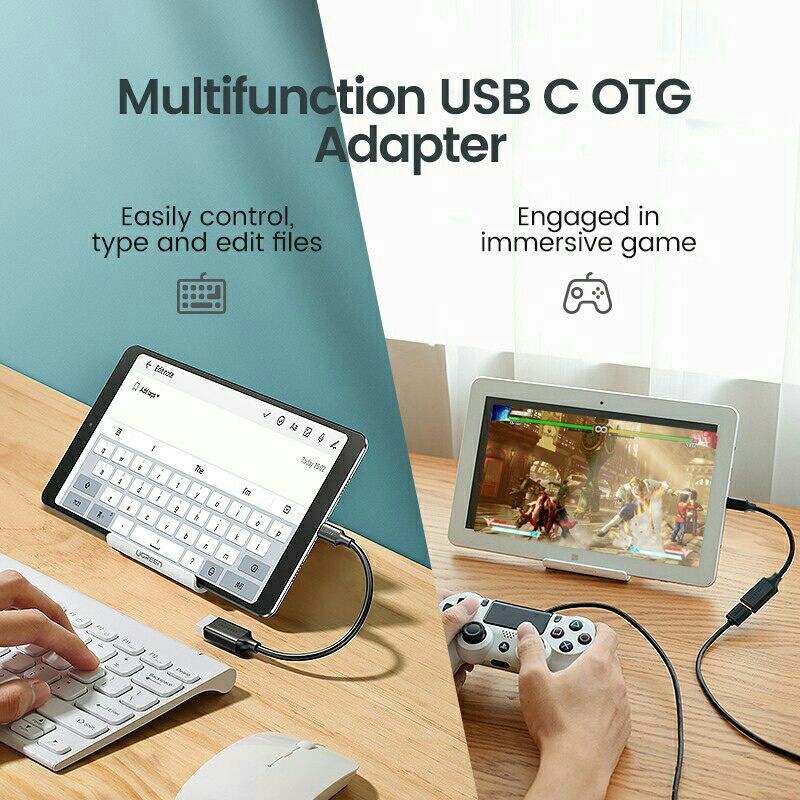 Jual Ugreen Type C to USB 3.0 OTG Cable Adapter Connector Kabel ...