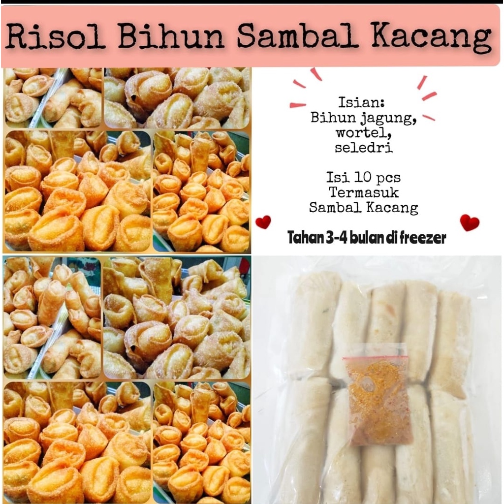 Jual RISOL BIHUN FROZEN (ISI 10 ) | Shopee Indonesia