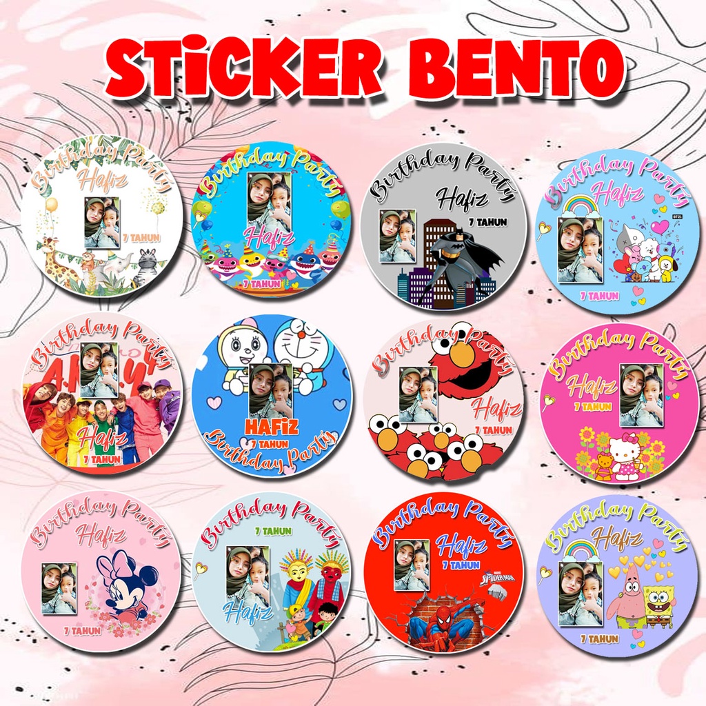 Jual (35 PCS) Sticker jualan,Sticker Stiker bulat Sticker