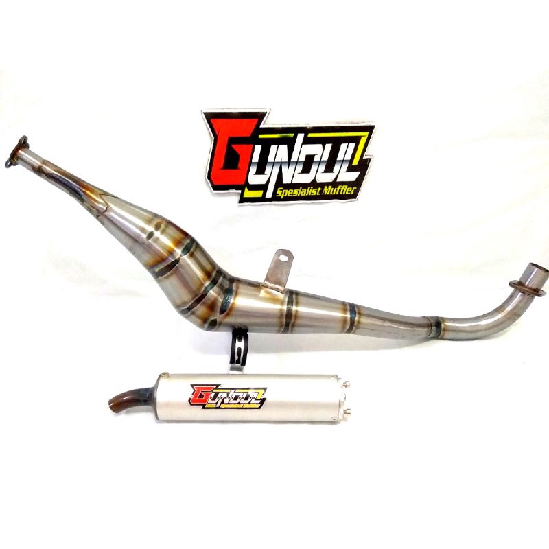 Jual Knalpot racing Suzuki crystal tune Rc100 bravo tornado gs gx model ...