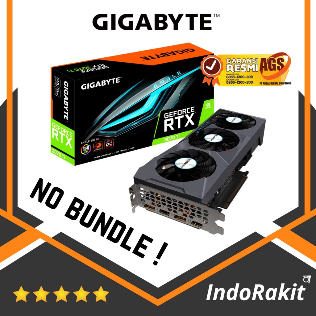 Jual Gigabyte VGA Card 3070 Ti EAGLE OC 8GD GeForce RTX GV-N307TEAGLE ...