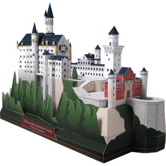 Jual Neuschwanstein Castle Germany papercraft | Shopee Indonesia
