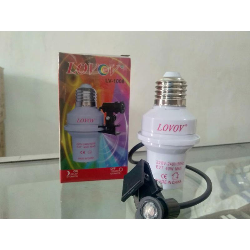 Jual fitting sensor cahaya / fitting otomatis | Shopee Indonesia