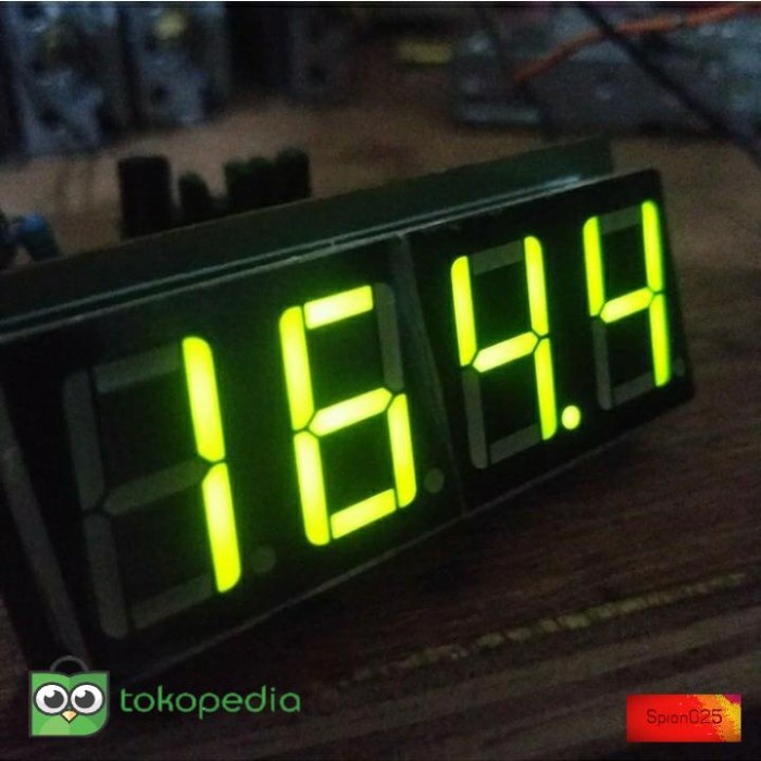 Jual Counter Digital Frequency FM Display - 4 digit Kuning (Hijau ...
