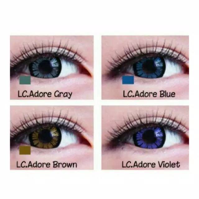 Jual Softlens Living Color Adore / Soflens LC Adore | Shopee Indonesia