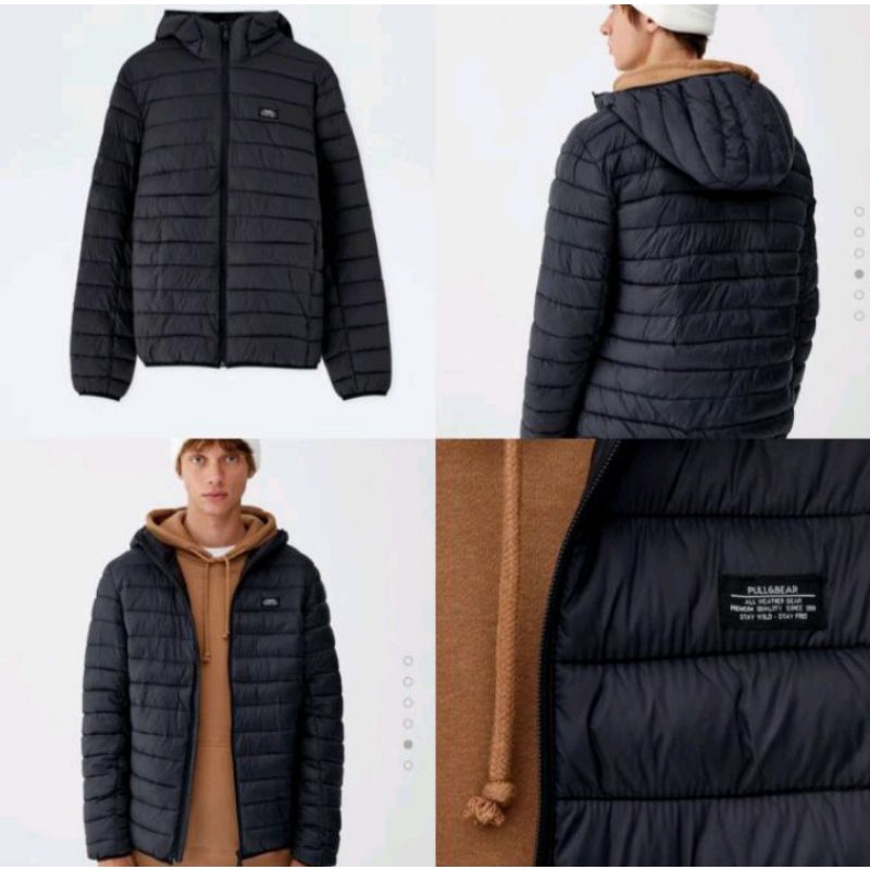 Jaket musim dingin shop pull and bear