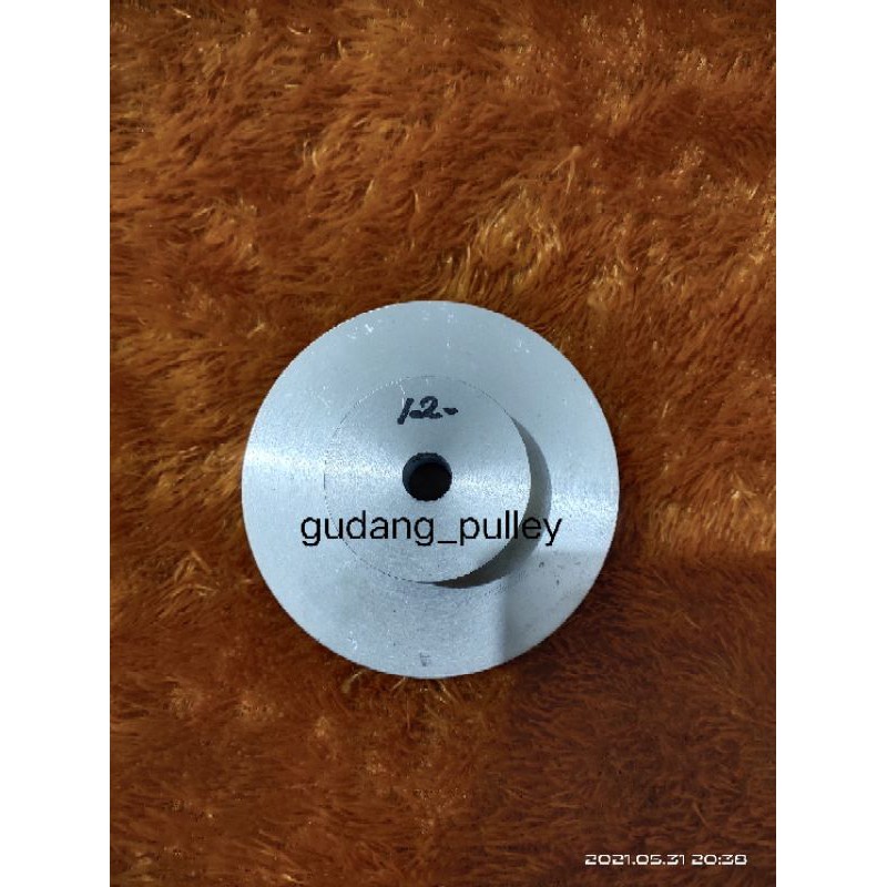 Jual pulley puli alumunium B2 x 4 inch as 12 mm - 28 mm | Shopee Indonesia