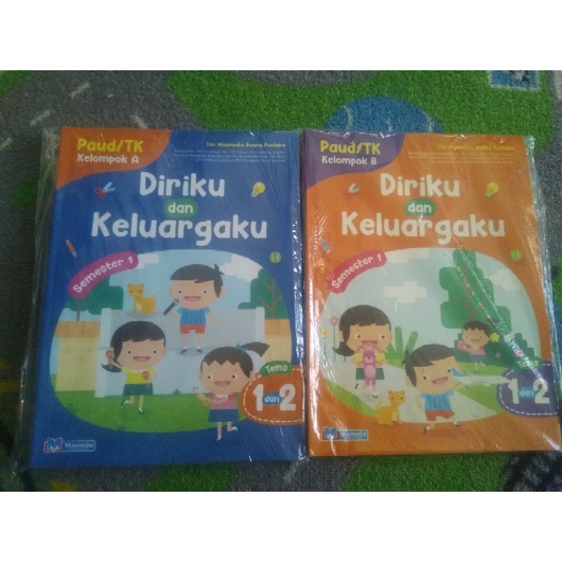 Jual Buku Paket PAUD 3-4 Tahun Dan Buku Seri Tematik TK A Dan TK B ...