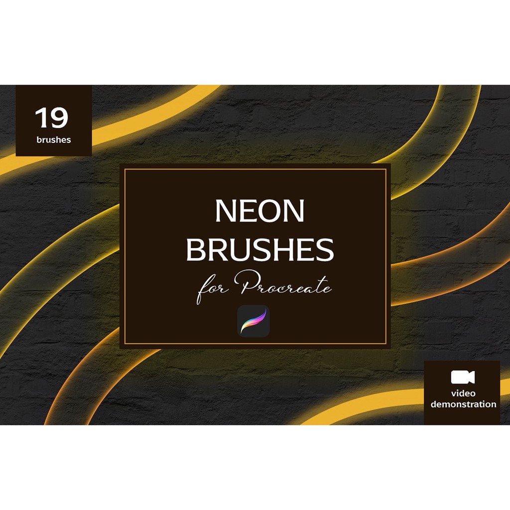 Jual Procreate Brush - Neon Brush Set for Procreate | Shopee Indonesia