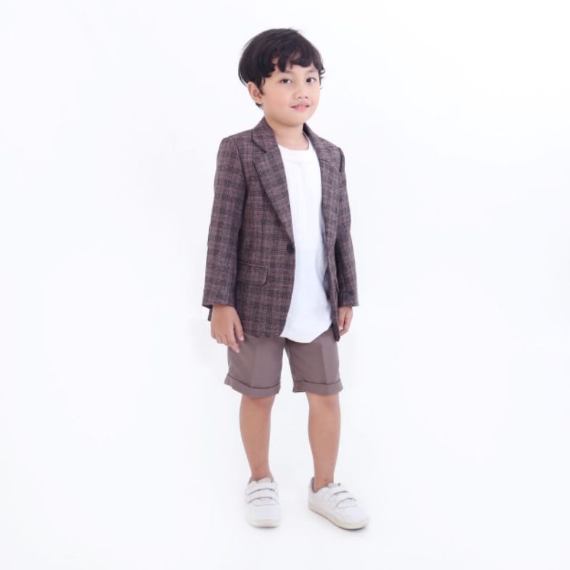 Jual Arraa store Jas Anak Fashion Look Korea Bahan Semi Wool Premium ...