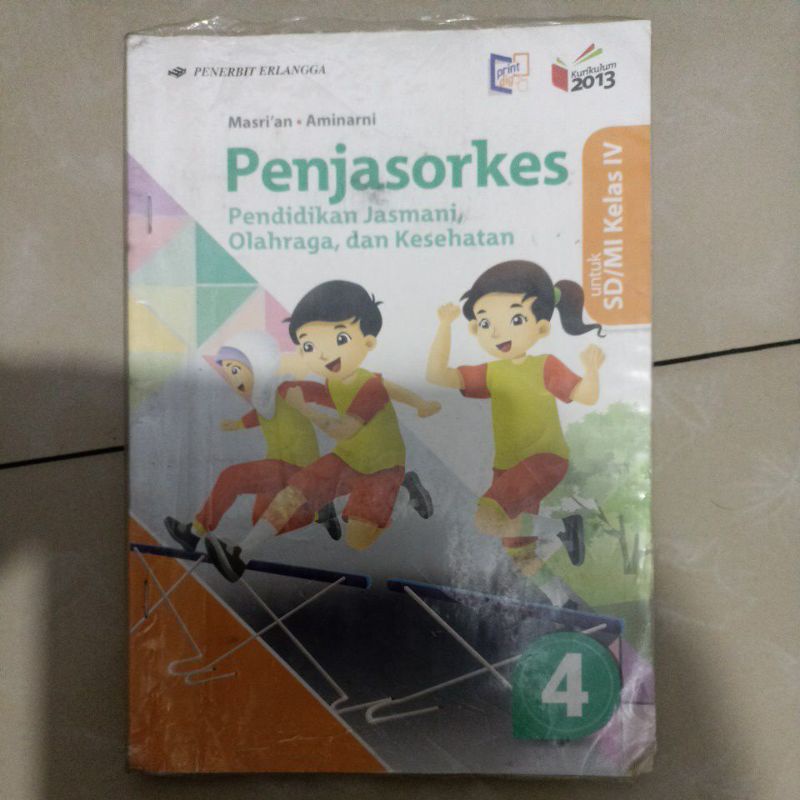 Jual Buku Penjasorkes Kelas 4 Erlangga 