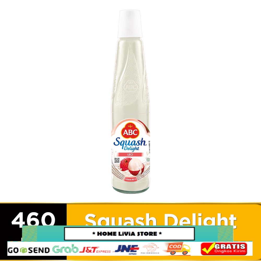 Jual ABC Sirup Squash Delight Leci 460 mL | Shopee Indonesia