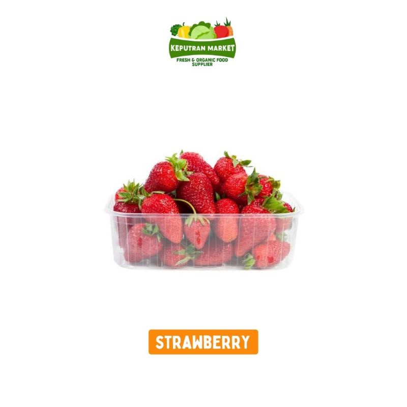Jual TERMURAH !!! Strawberry Fresh Per Pack / Buah Segar | Shopee Indonesia