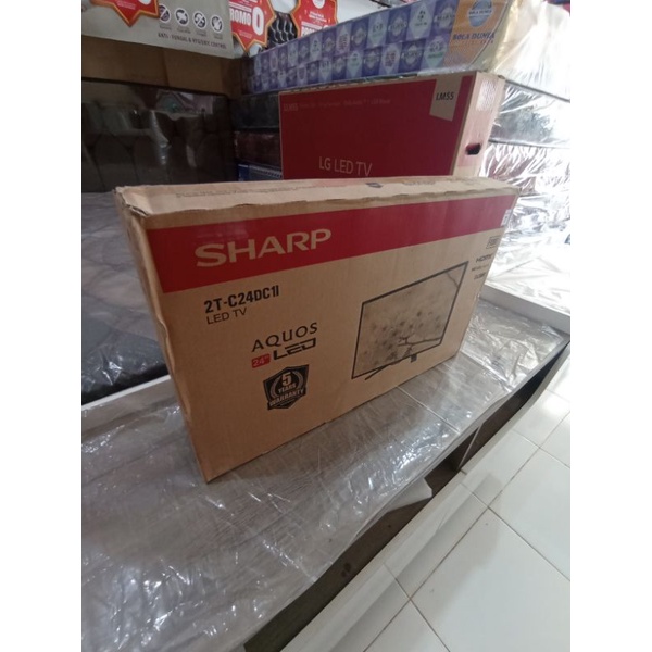 Jual TV LED 24 inch SHARP DIGITAL 2T-C24DC1I / Sharp 24inch | Shopee ...