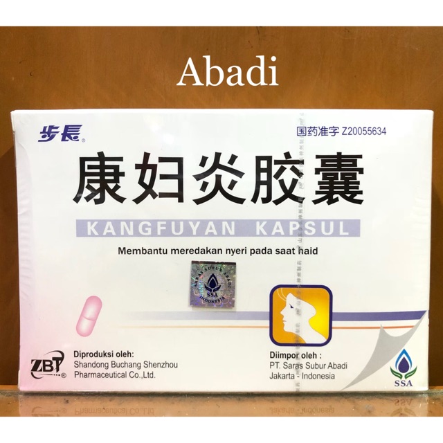 Kangfuyan Kapsul - Obat Keputihan / Kewanitaan / Meredakan Nyeri Pada Saat Haid