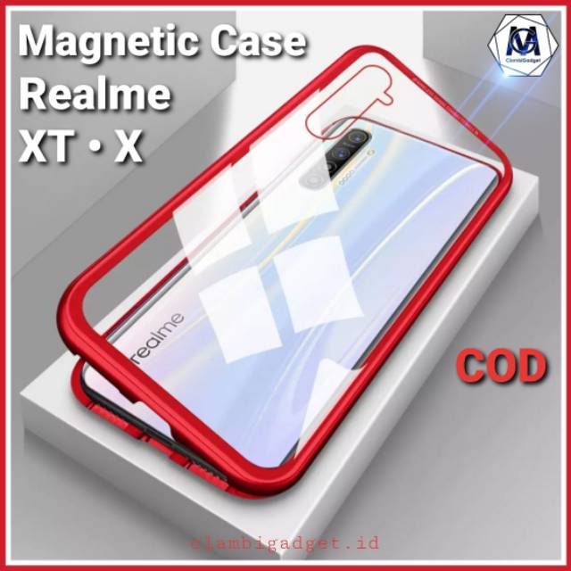 Jual Case Casing Realme XT X Magnetic Magnetik Magnet 2in1 COD