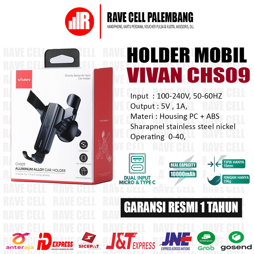 Jual Holder Hp Di Ac Mobil Holder Air Vent Vivan Chs09 Original Putar