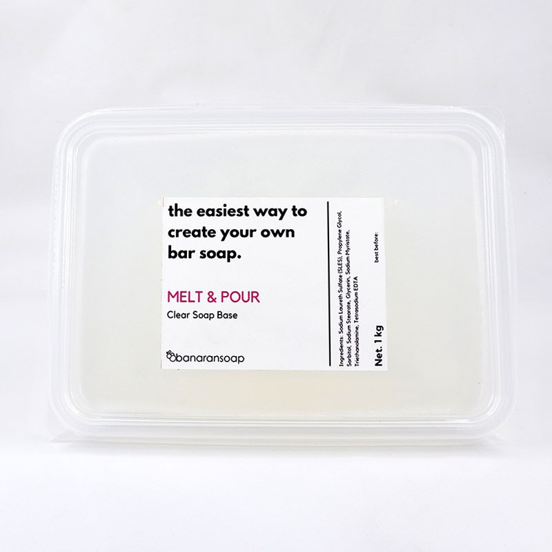 Jual Clear Melt and Pour Soap Base 800 gr Shopee Indonesia