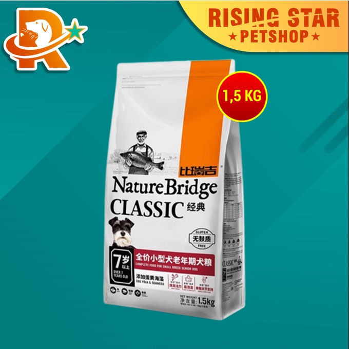 Jual Nature Bridge Makanan Anjing Kecil Dog Food Small Breed Senior 1.5