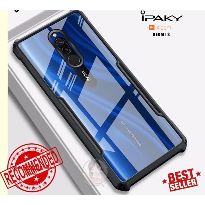 Jual iPaky Case Xiaomi Redmi 8 Original Armor Bumper Transparent Clear ...