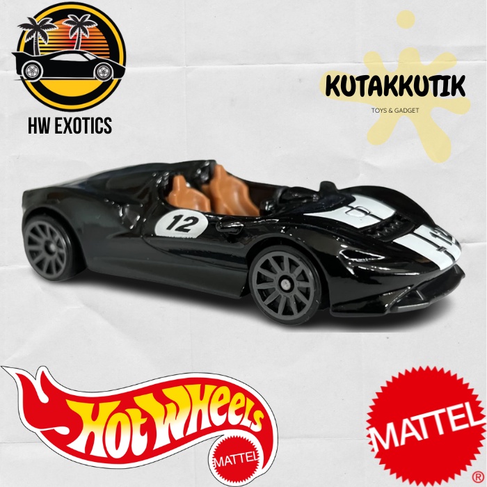 Hot Wheels McLaren Elva – HW Exotics Serie 6/10, Short Card, Supersportwagen, Mattel 2022