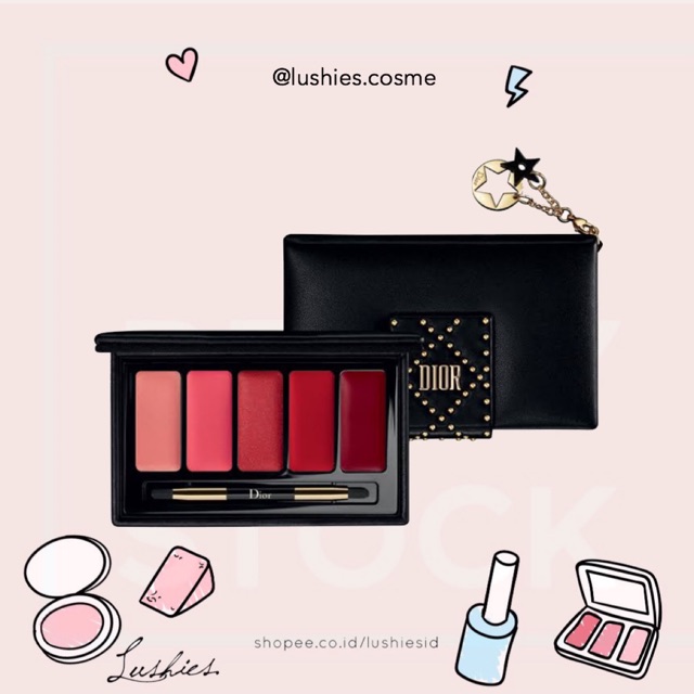 Jual DIOR HOLIDAY COUTURE COLLECTION DARING LIP PALETTE Shopee Indonesia