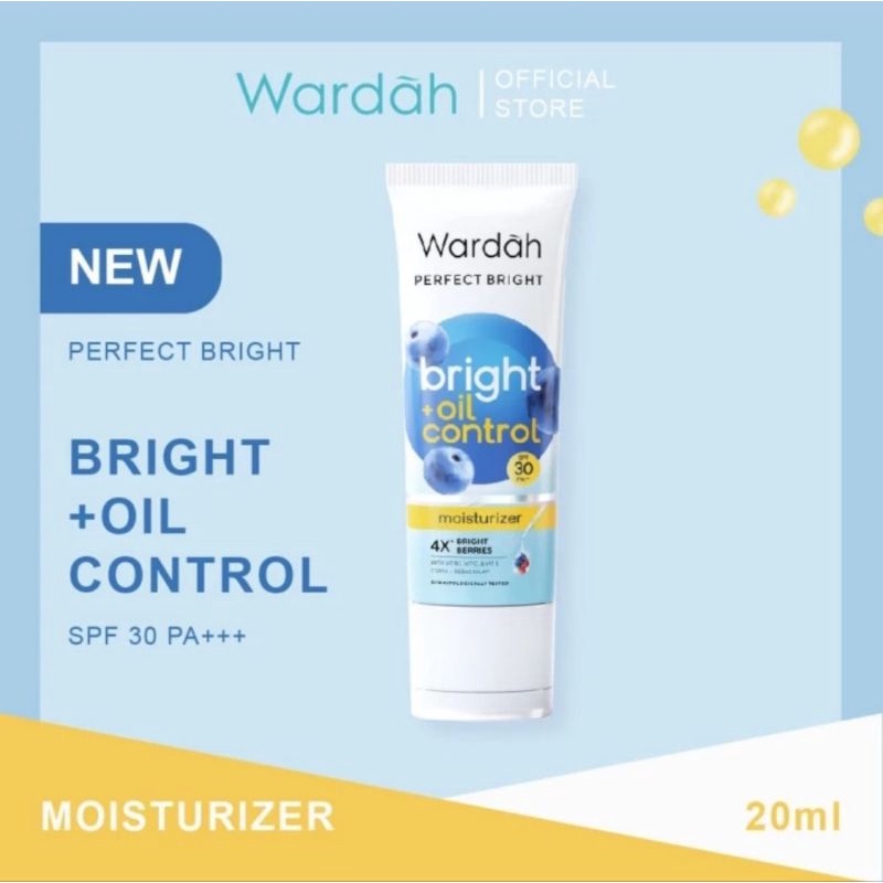Jual Wardah Perfect Bright Moisturizer Bright + Oil Control SPF 30 Oily Skin Shopee Indonesia
