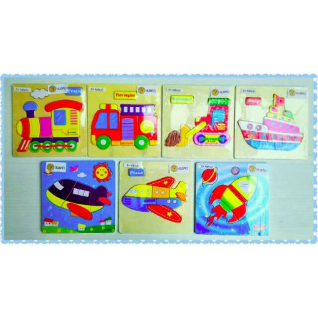 Jual Puzzle Kayu Transportasi Murah | Shopee Indonesia