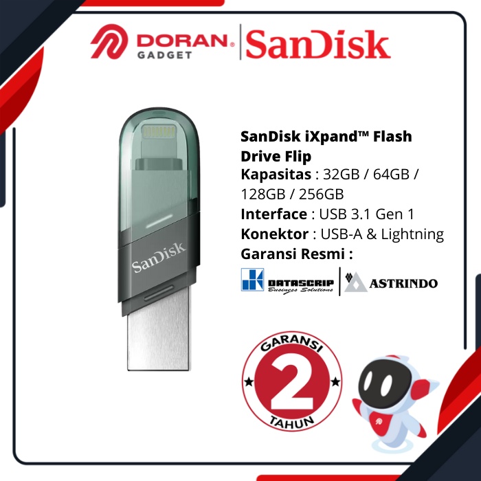 Jual Flashdisk Flash Disk OTG USB to Lightning 32 64 128 256 GB | 32GB ...