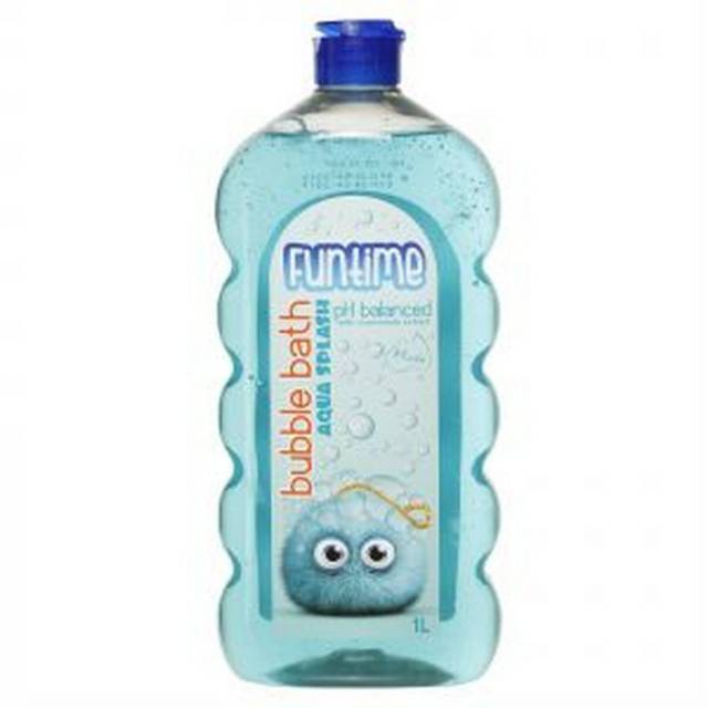 Jual FunTime Aqua Splash Bubble Bath 1Liter Shopee Indonesia