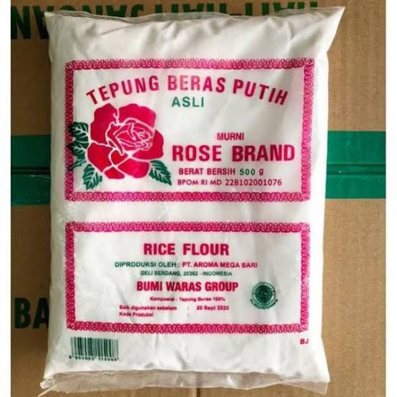 Jual BSM | TERMURAH Rosebrand Tepung Beras Rose brand 500gr / Tepung ...