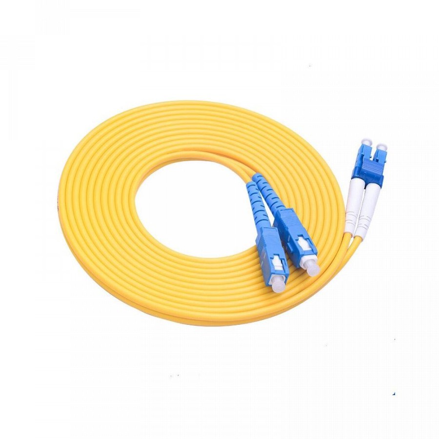 Jual KABEL FIBER OPTIK PATCHCORD LC-SC DSM 20 METER DUPLEX SINGLE MODE ...