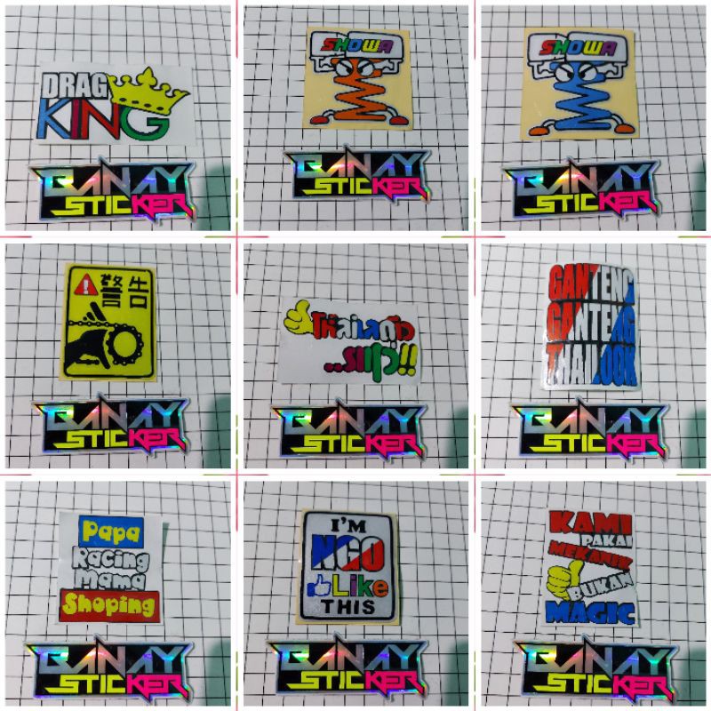 Jual STICKER NGO THAILAND SIPP LIKE THIS CUTTING | Shopee Indonesia