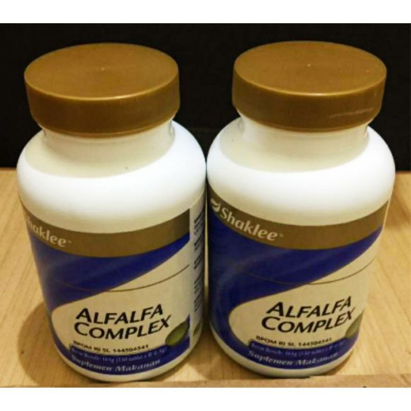 Jual Shaklee Alfalfa Complex Botol 330 Tablet Exp Date 20 Oktober 2022 Shopee Indonesia 2019