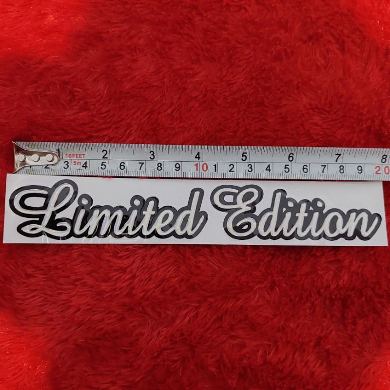 Jual (BISA COD) STIKER STICKER KECIL CUTTING EMBLEM TULISAN LIMITED ...